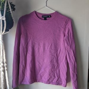 Magenta 100% cashmere sweater